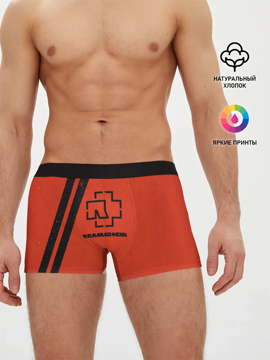 Мужские трусы боксеры / Rammstein