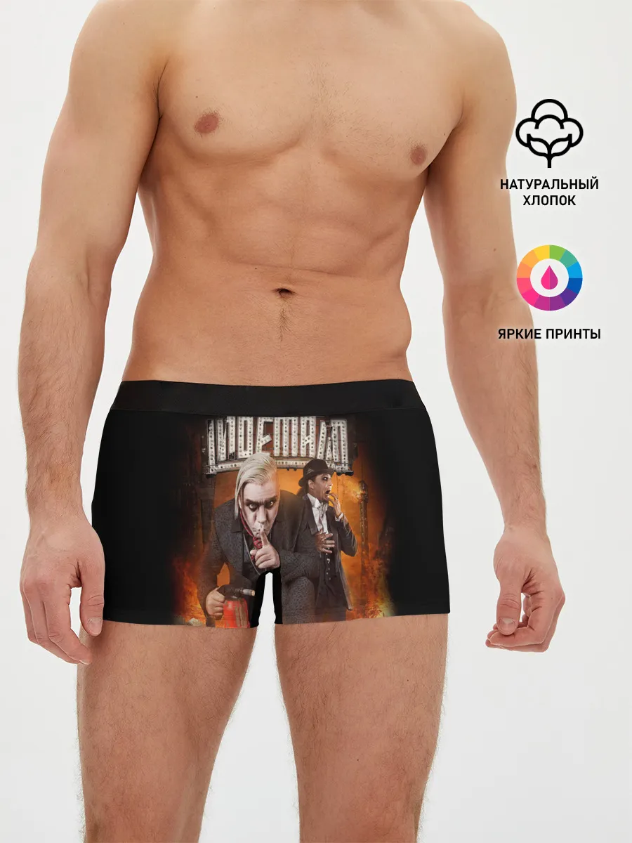 Мужские трусы боксеры / Rammstein