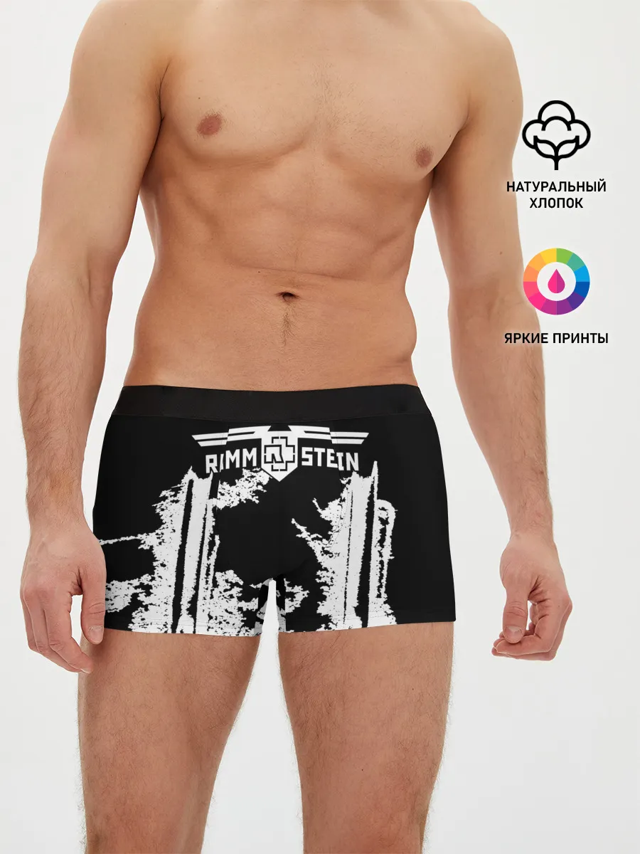 Мужские трусы боксеры / Rammstein