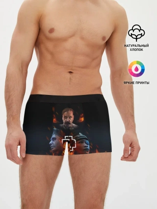 Мужские трусы боксеры / Rammstein