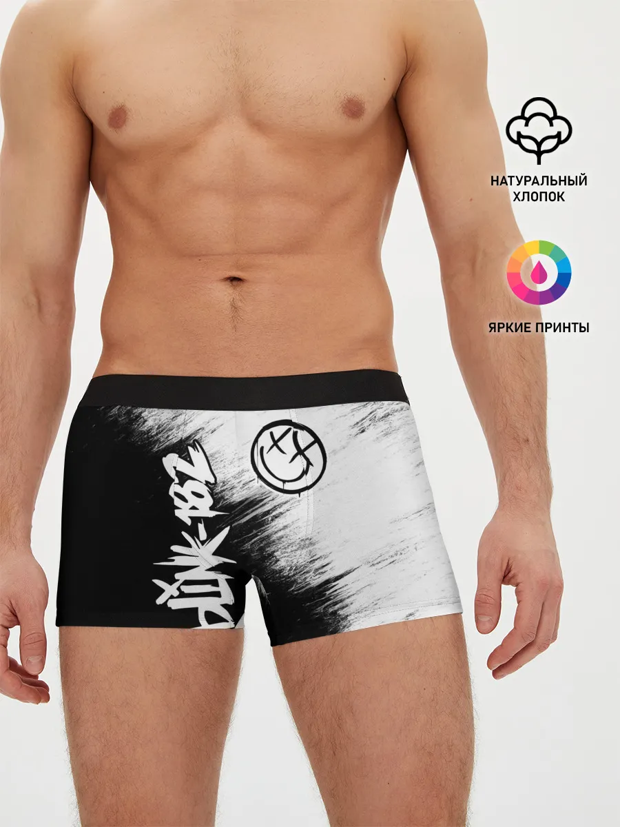 Мужские трусы боксеры / Blink-182
