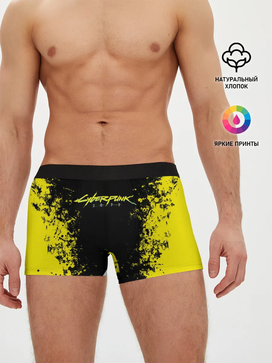 Мужские трусы боксеры / CYBERPUNK 2077