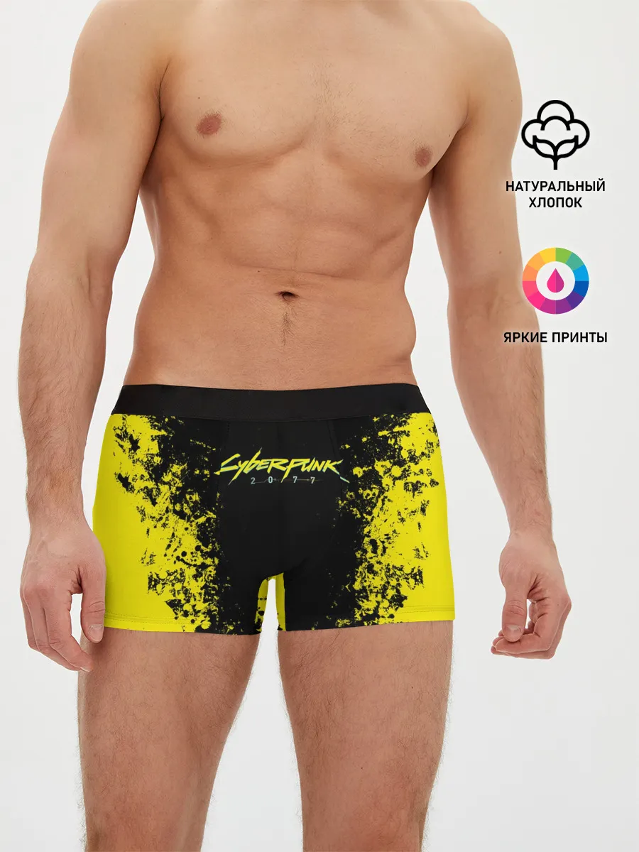 Мужские трусы боксеры / CYBERPUNK 2077