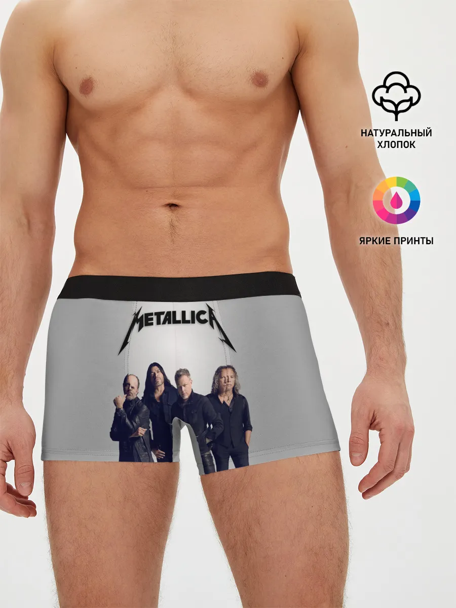 Мужские трусы боксеры / Metallica