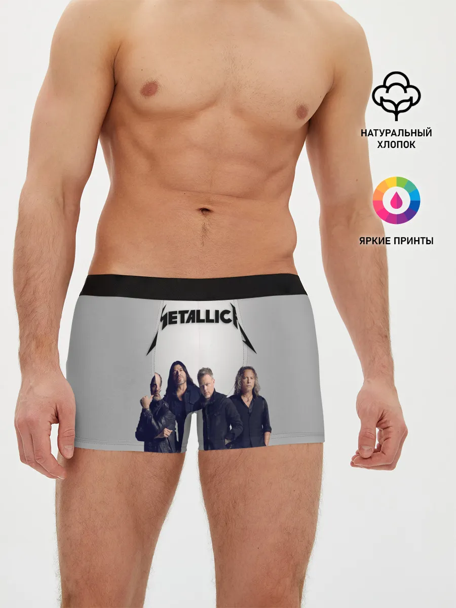 Мужские трусы боксеры / Metallica
