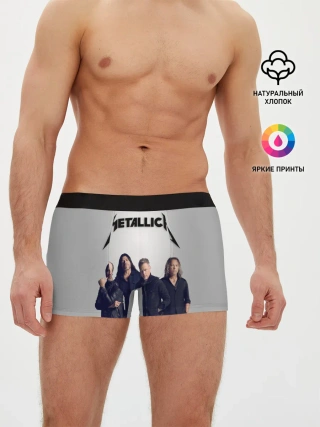 Мужские трусы боксеры / Metallica