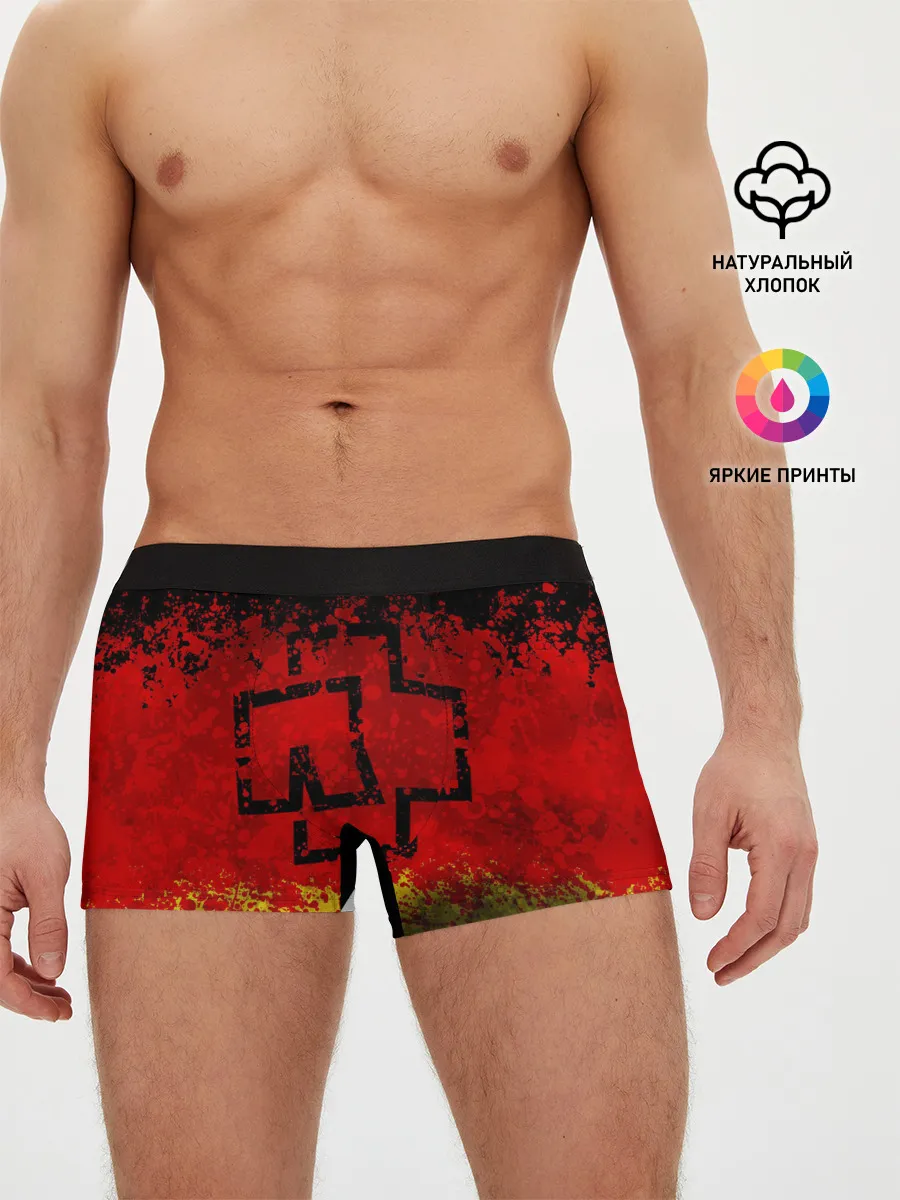 Мужские трусы боксеры / Rammstein