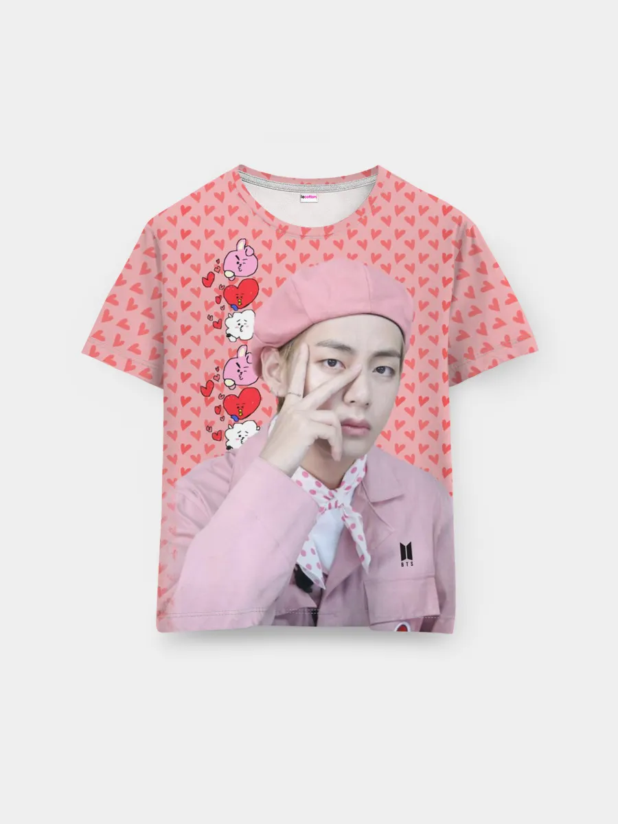 Мужская базовая футболка / BTS. Ким Тэ Хён