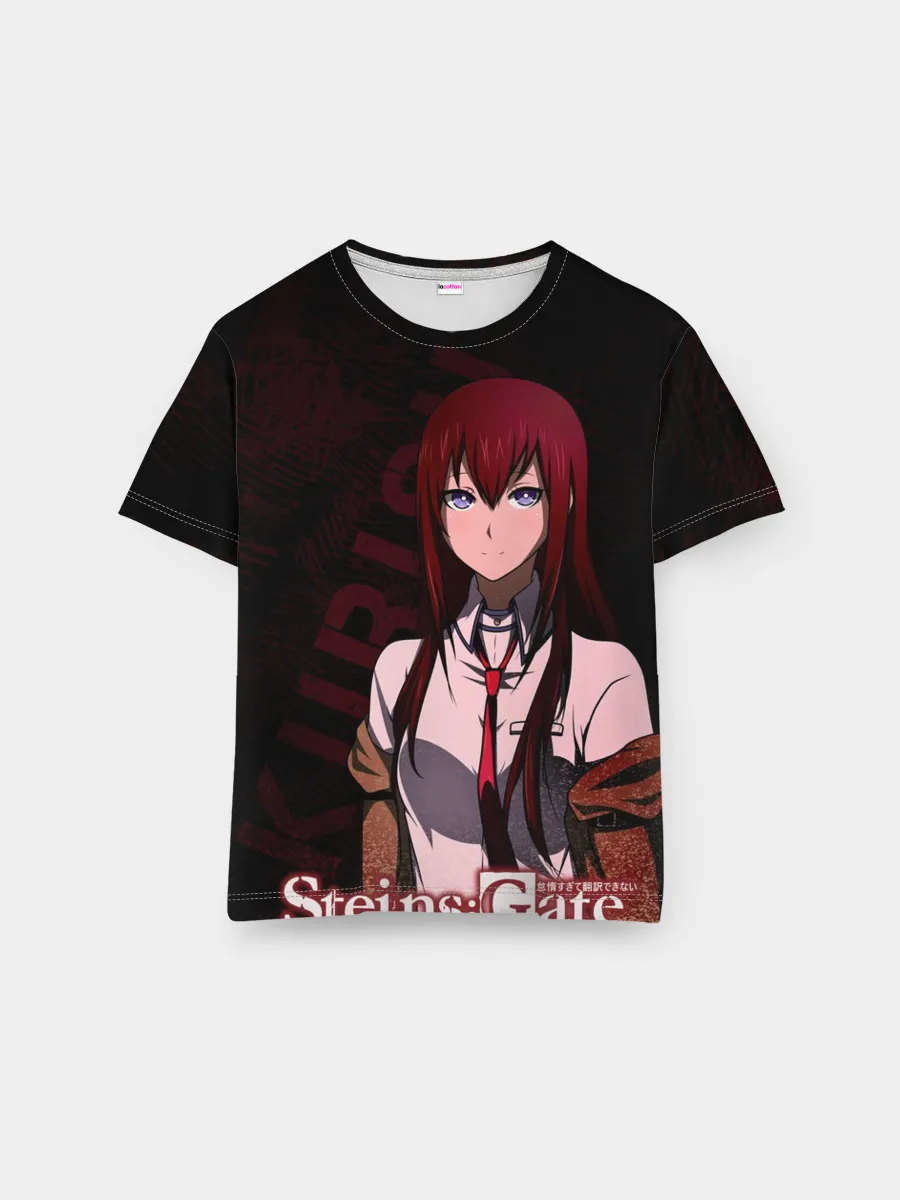 Мужская базовая футболка / Курису Макисе Врата Штейна