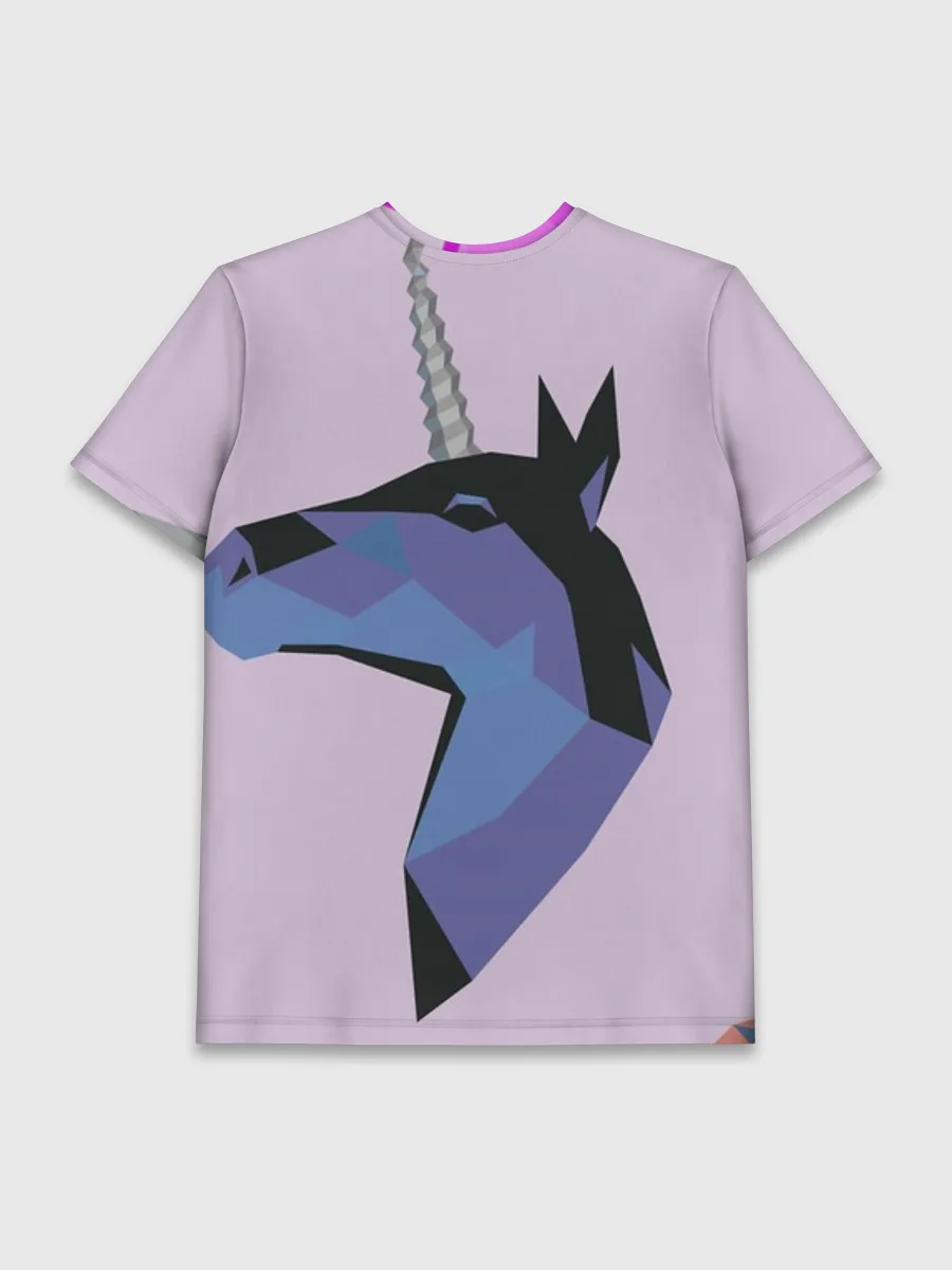 Мужская базовая футболка / Единорог