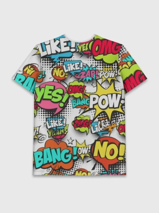 Мужская базовая футболка / POP ART FASHION | ПОП АРТ