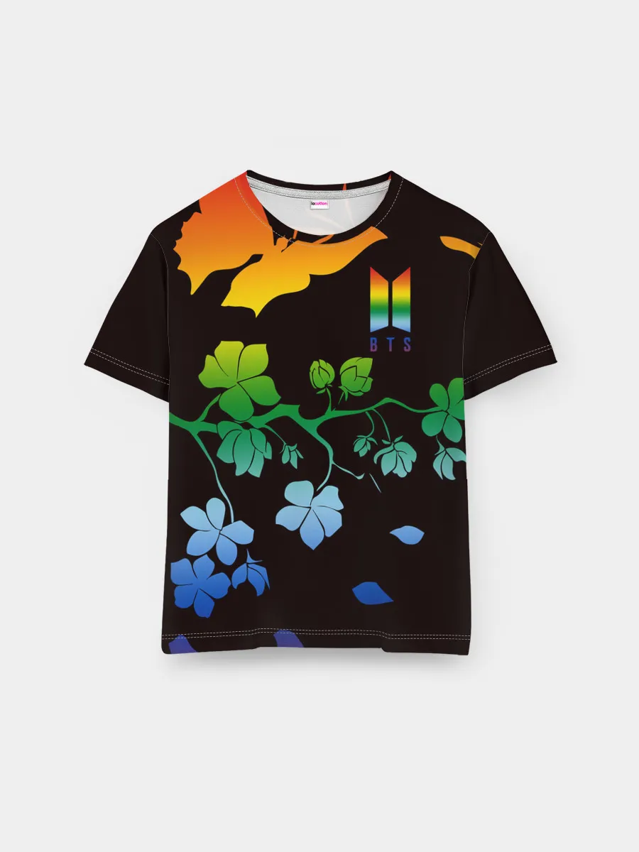 Мужская базовая футболка / BTS