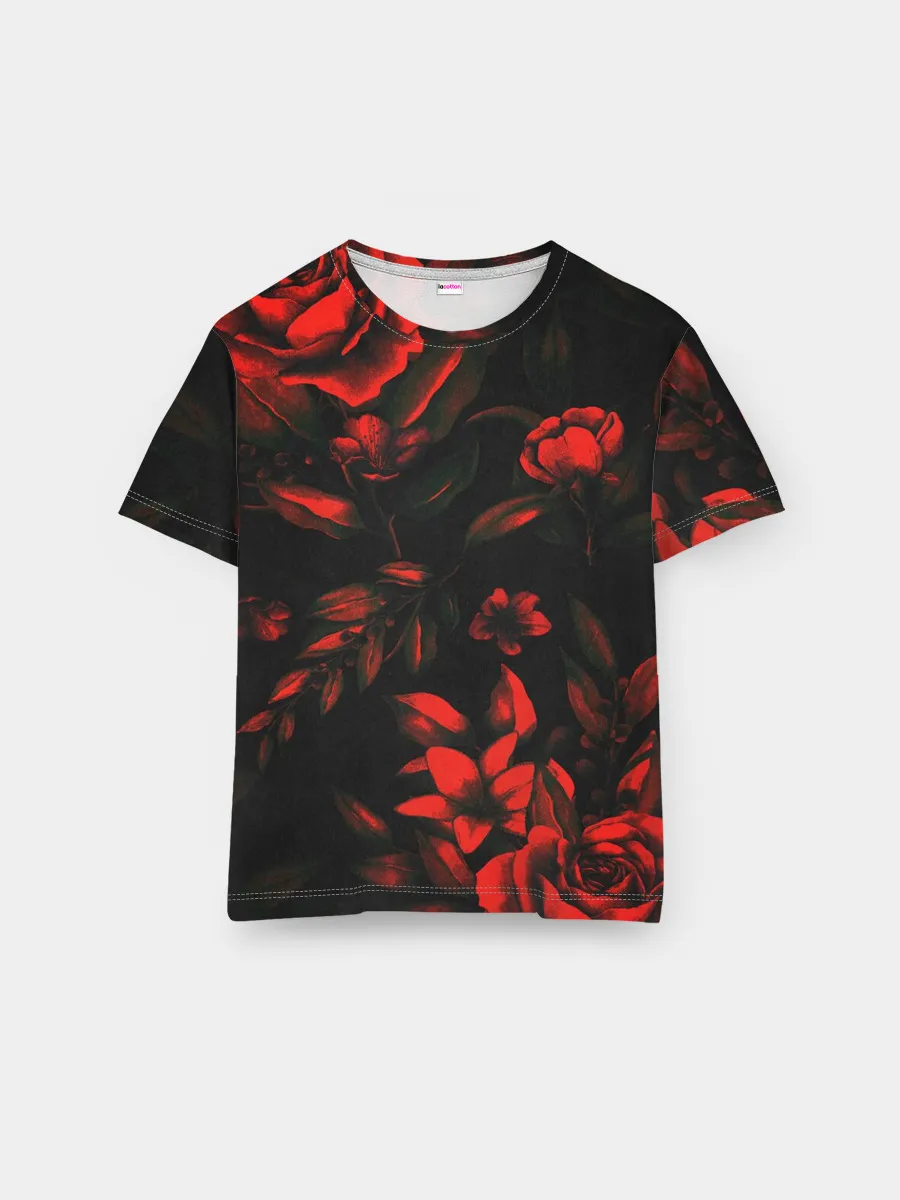 Мужская базовая футболка / ROSES | РОЗЫ