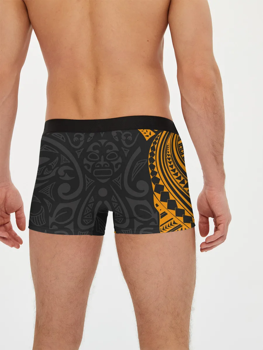 Мужские трусы боксеры / Polynesian tattoo