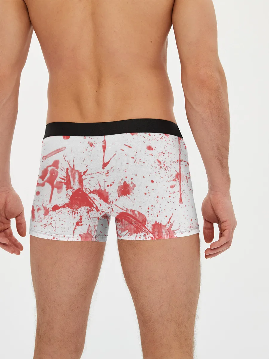Мужские трусы боксеры / Красня кровь