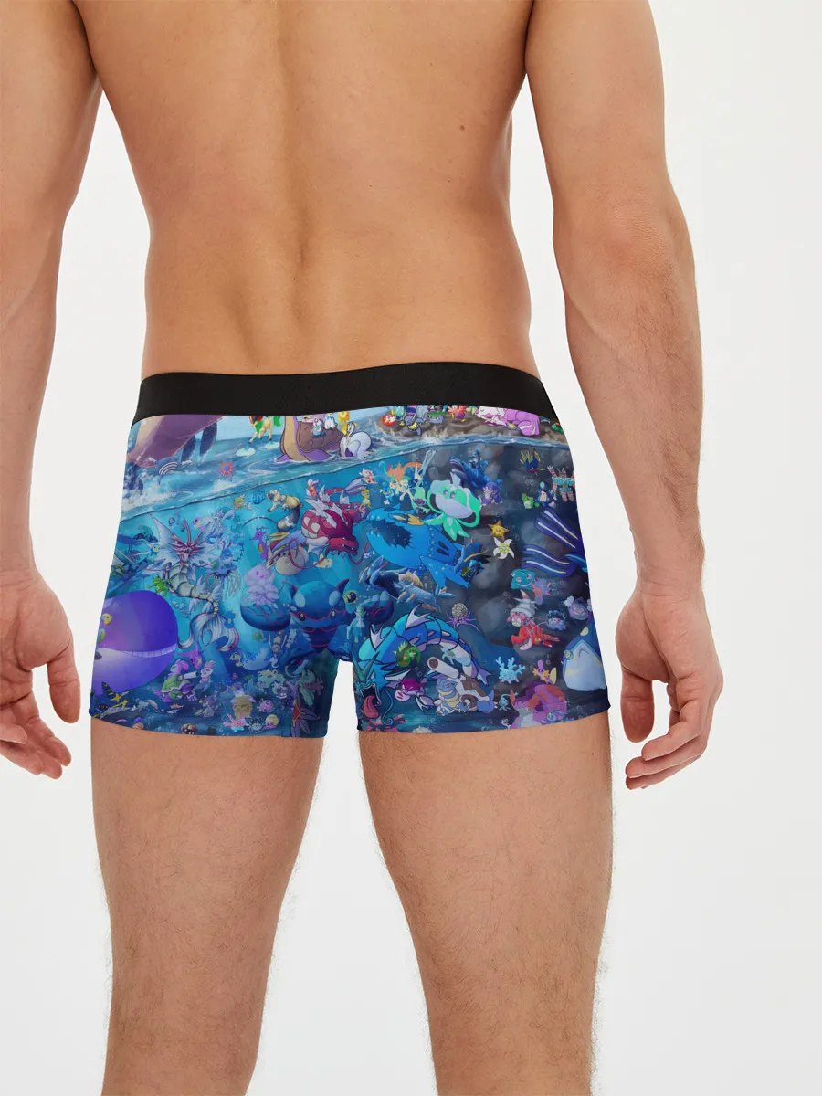 Мужские трусы боксеры / Покемон 2000