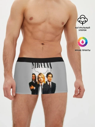 Мужские трусы боксеры / Nirvana