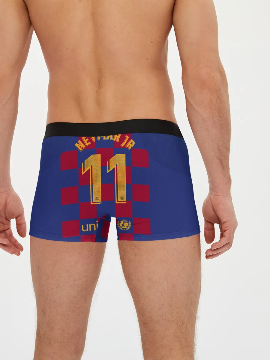 Мужские трусы боксеры / Неймар Форма Барселона 19/20