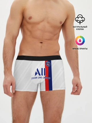 Мужские трусы боксеры / PSG away 19-20