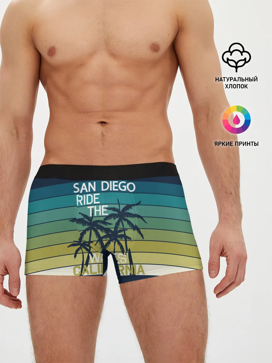 Мужские трусы боксеры / California