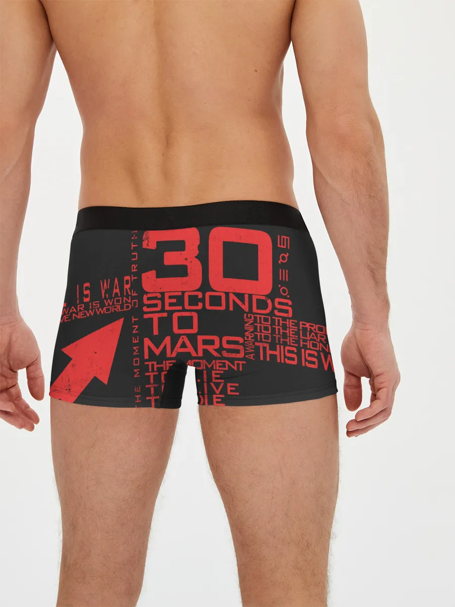 Мужские трусы боксеры / 30 SECONDS TO MARS