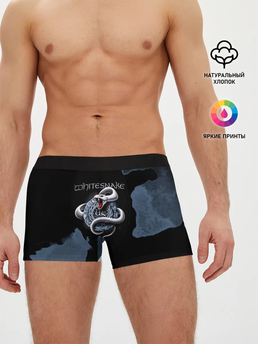 Мужские трусы боксеры / WHITESNAKE