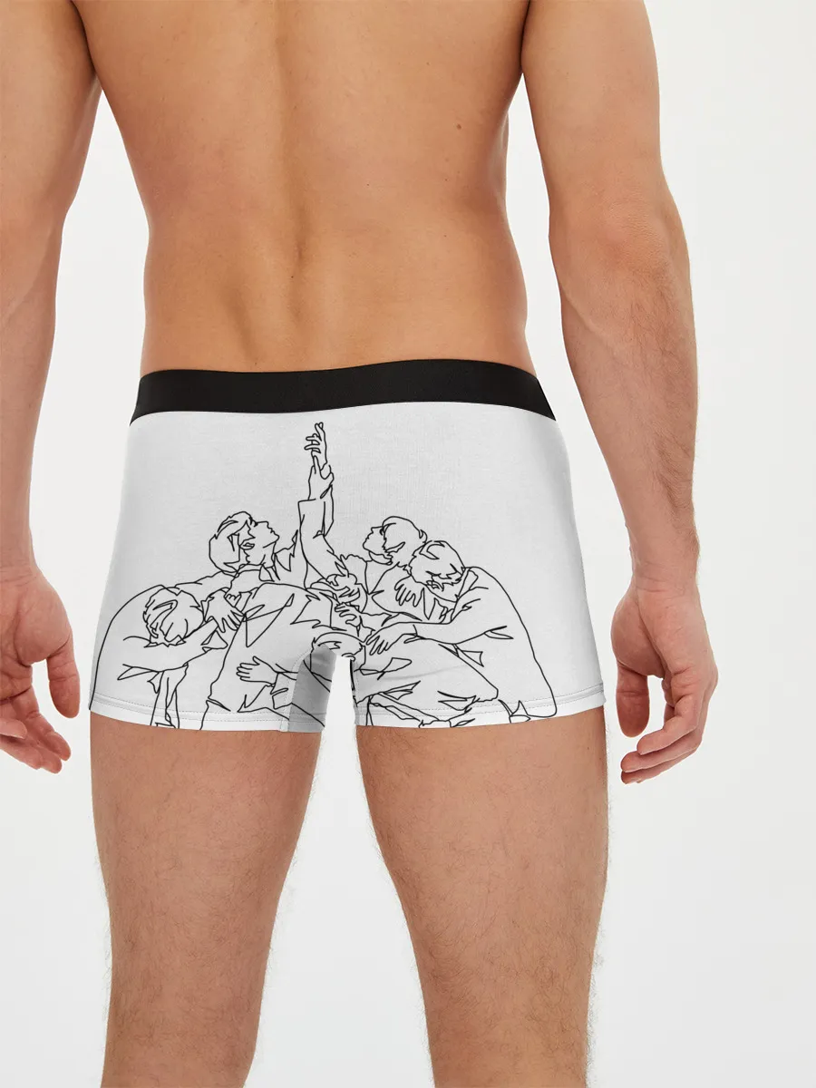 Мужские трусы боксеры / BTS