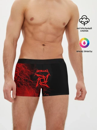 Мужские трусы боксеры / Metallica