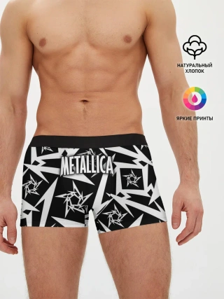 Мужские трусы боксеры / Metallica