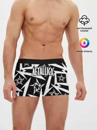 Мужские трусы боксеры / Metallica