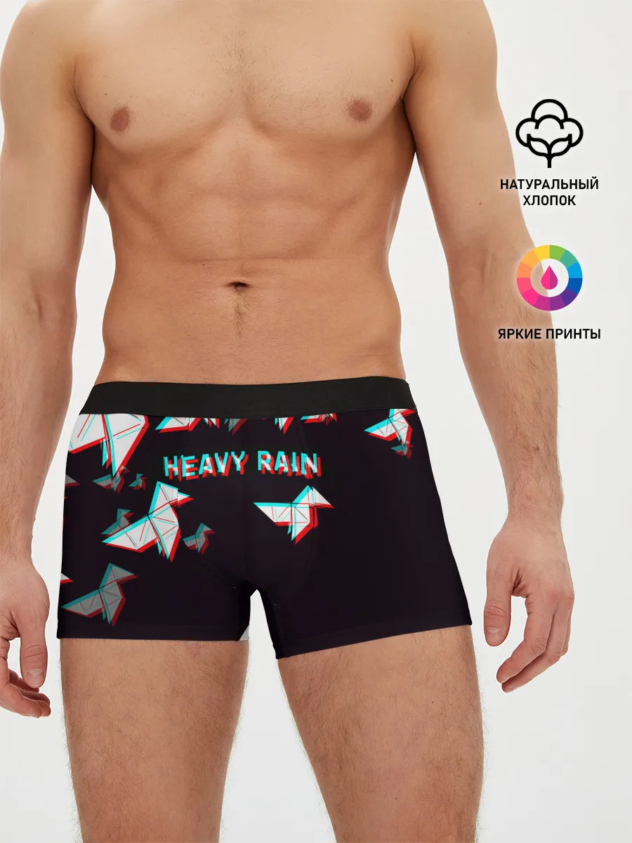 Мужские трусы боксеры / Heavy Rain