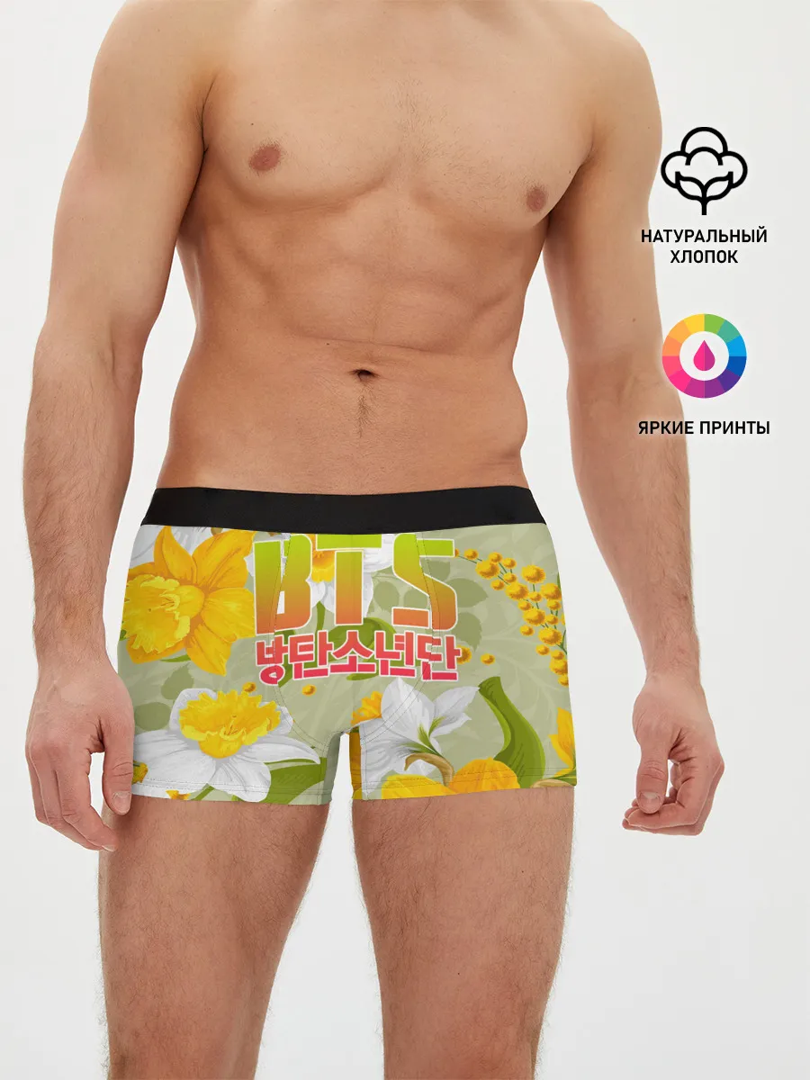 Мужские трусы боксеры / BTS
