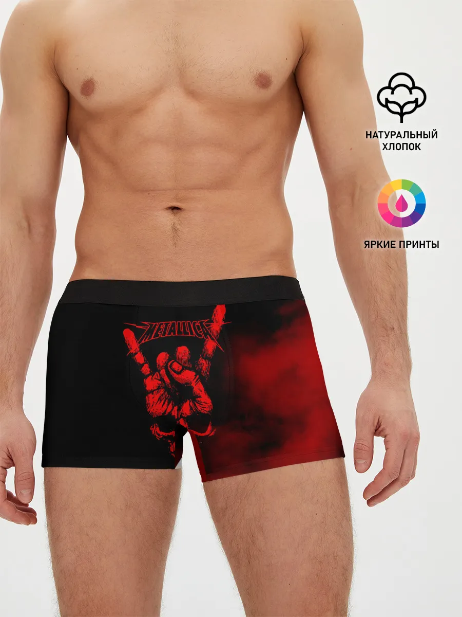 Мужские трусы боксеры / Metallica