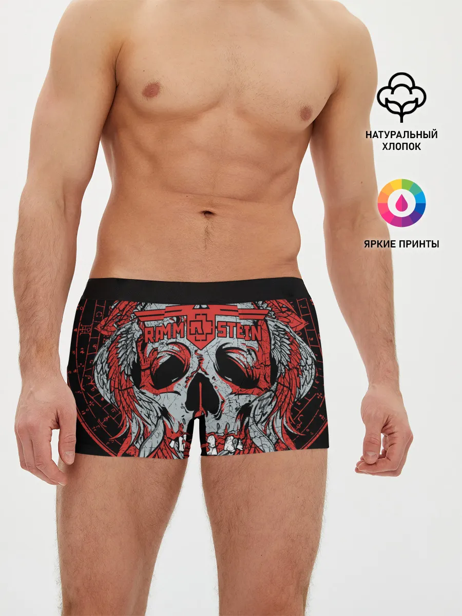 Мужские трусы боксеры / Rammstein