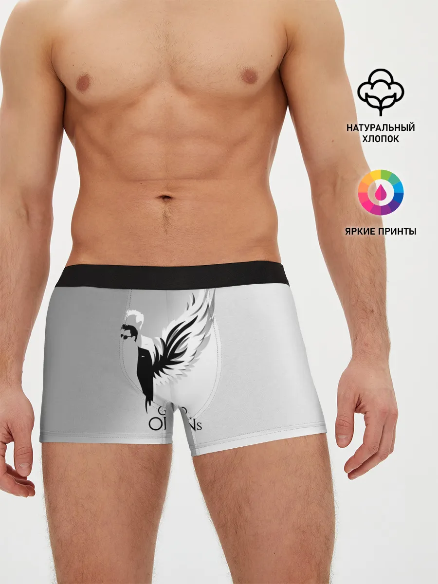 Мужские трусы боксеры / Good Omens