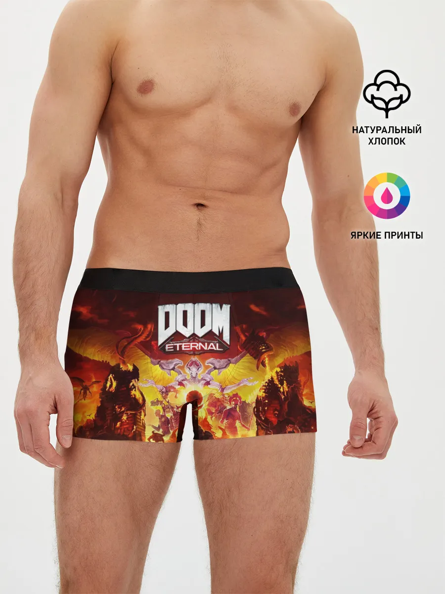 Мужские трусы боксеры / DOOM Eternal