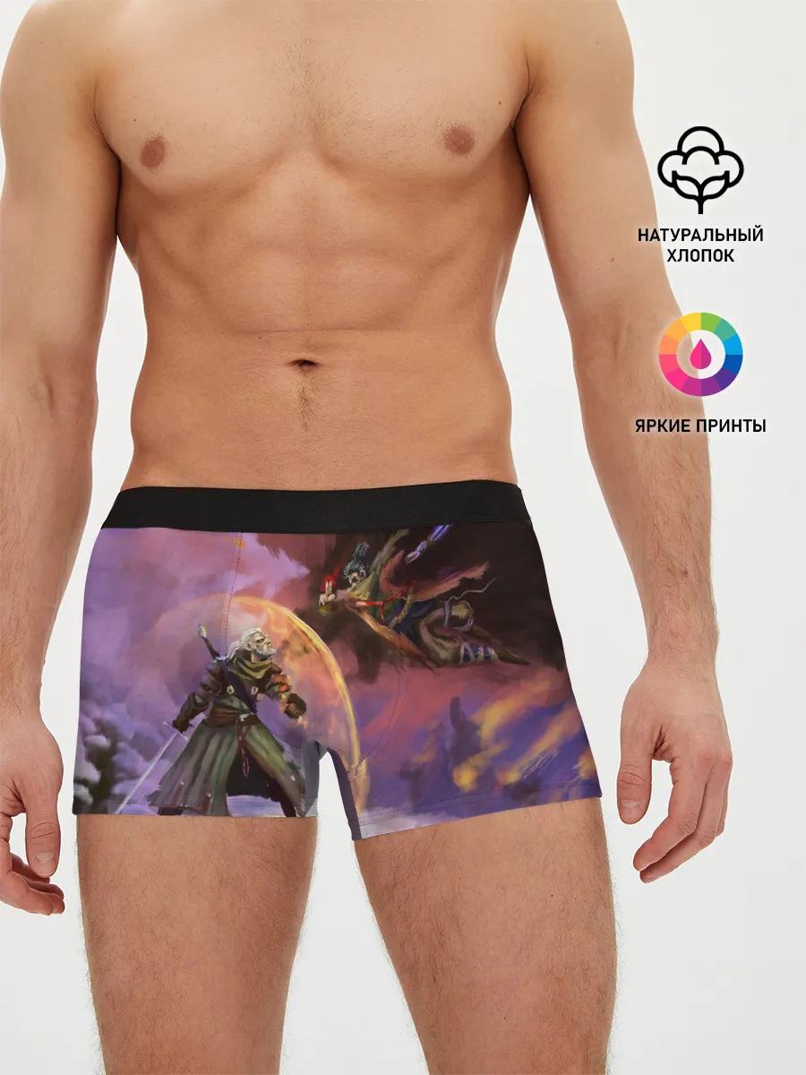 Мужские трусы боксеры / Ведьмак и Секиро