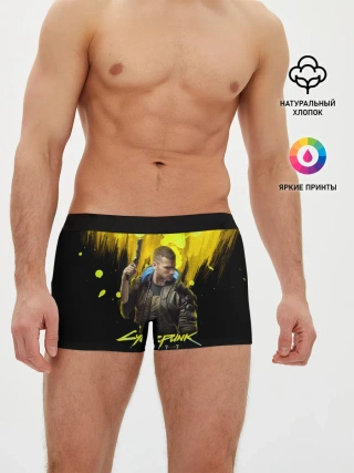 Мужские трусы боксеры / CYBERPUNK 2077