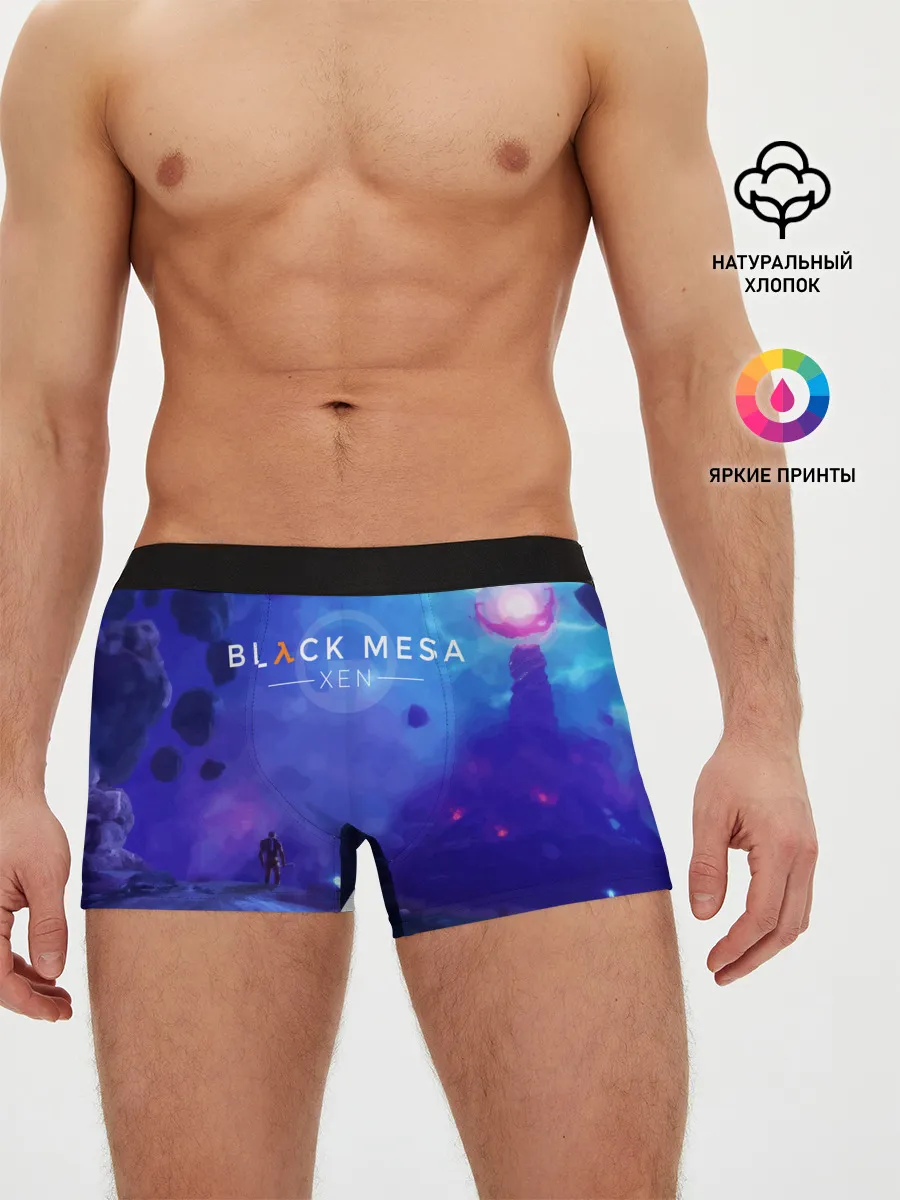 Мужские трусы боксеры / HALF-LIFE - Black Mesa: XEN