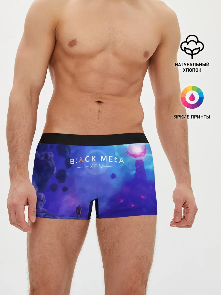 Мужские трусы боксеры / HALF-LIFE - Black Mesa: XEN
