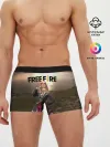 Мужские трусы боксеры / FREE FIRE - Caroline