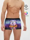 Мужские трусы боксеры / Кот на пицце