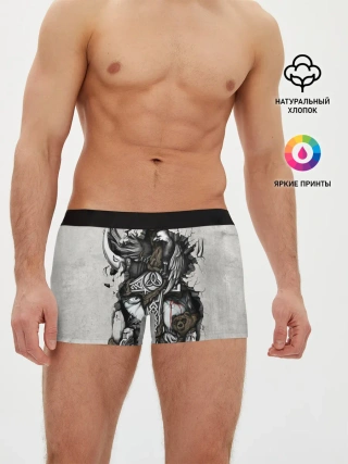 Мужские трусы боксеры / Скандинав