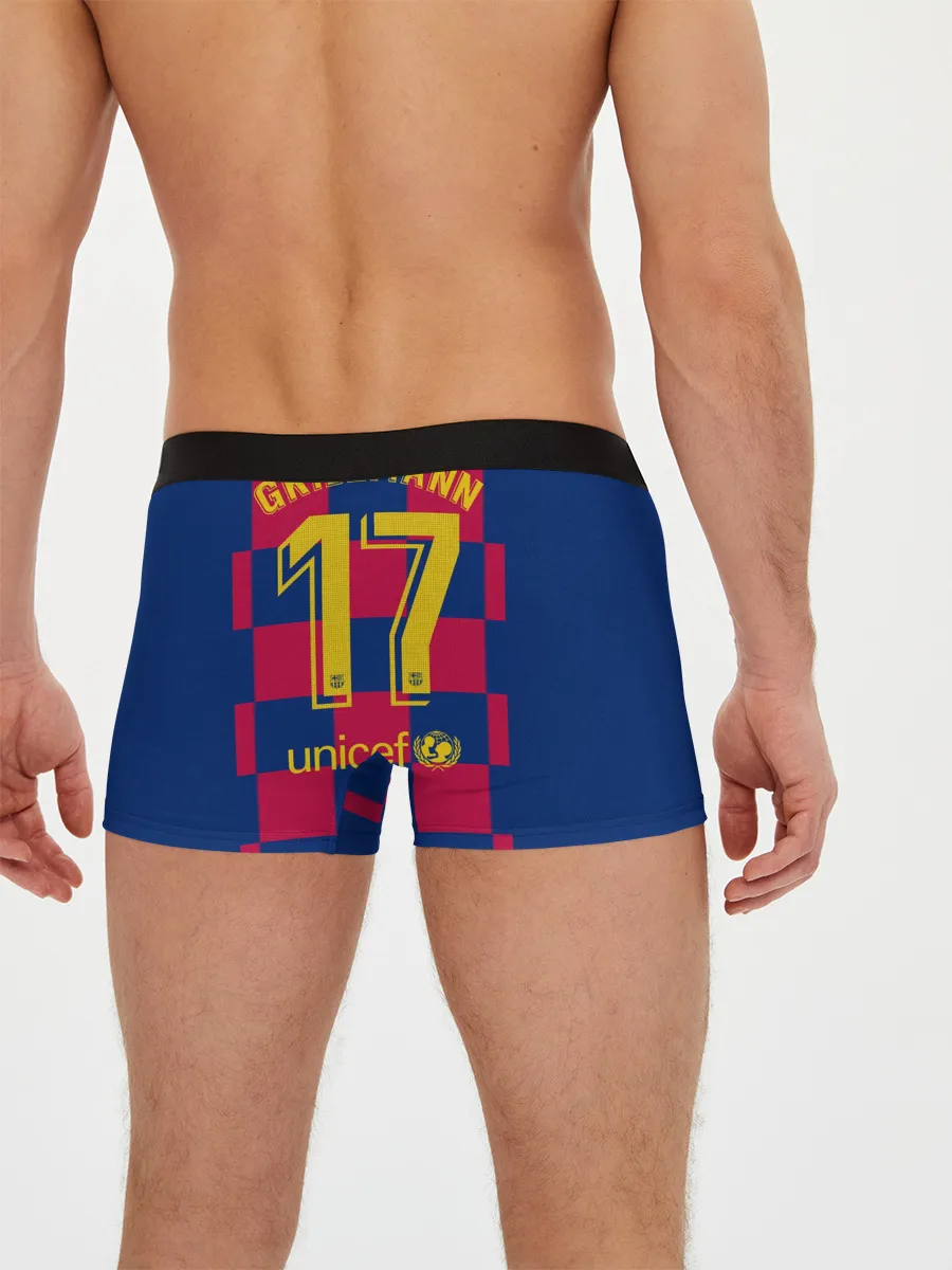 Мужские трусы боксеры / Griezmann home 19-20