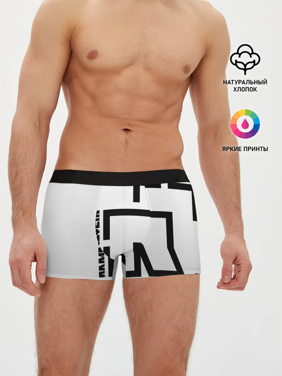 Мужские трусы боксеры / RAMMSTEIN | РАМШТАЙН