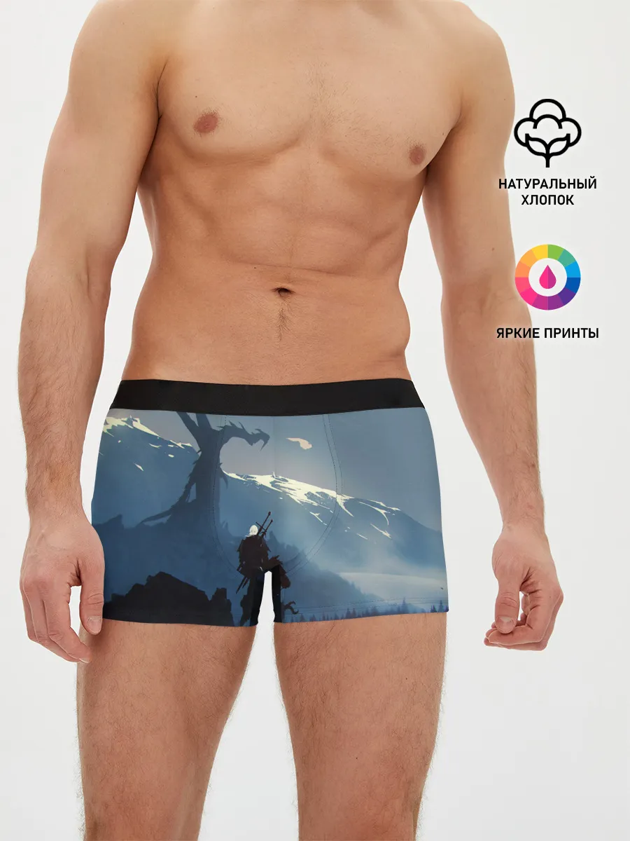 Мужские трусы боксеры / ВЕДЬМАК