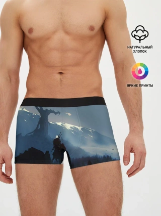 Мужские трусы боксеры / ВЕДЬМАК