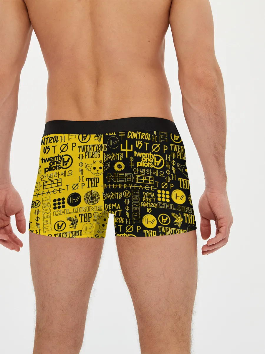 Мужские трусы боксеры / TWENTY ONE PILOTS | 21 PILOTS