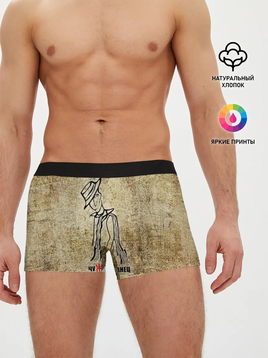 Мужские трусы боксеры / Пикник