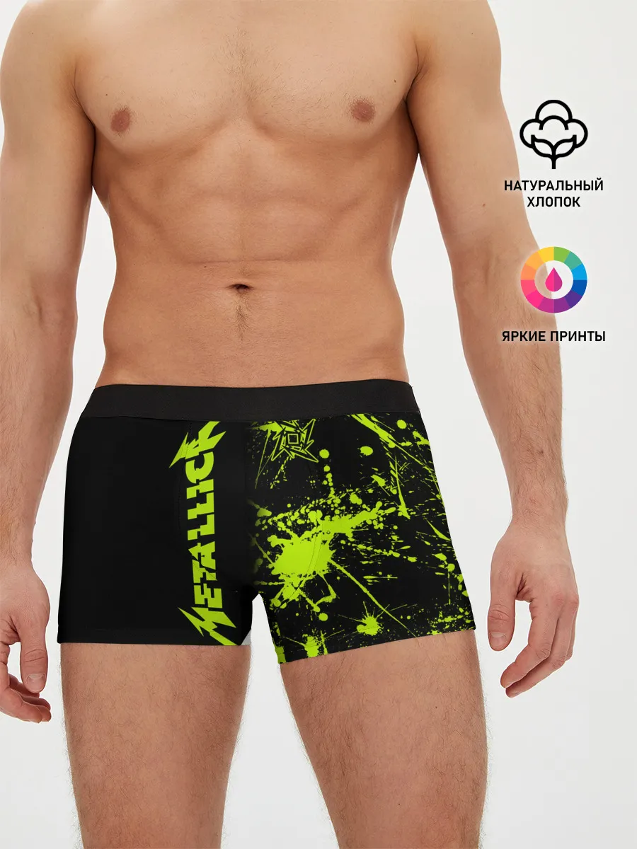 Мужские трусы боксеры / Metallica